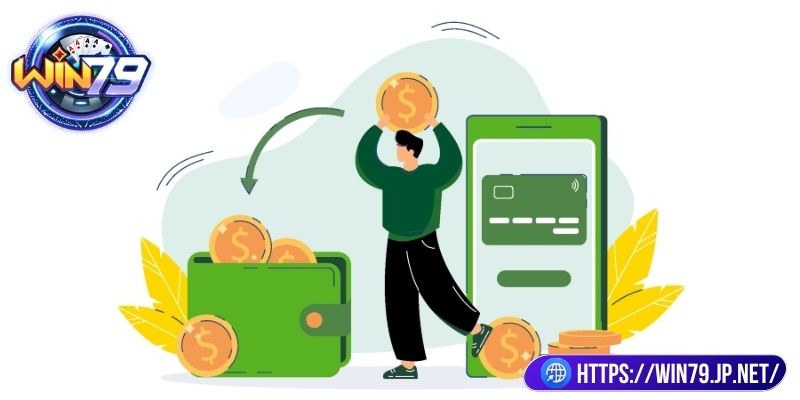 Nạp rút tiền Win79 bằng ví điện tử