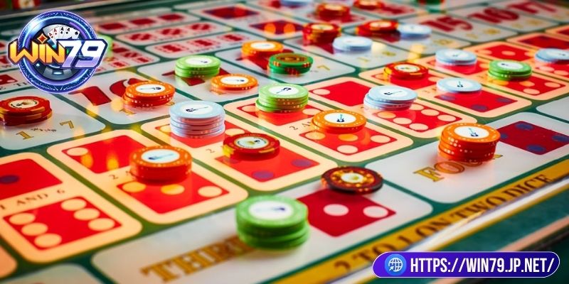 Các cửa cược Sicbo Win79 phổ biến